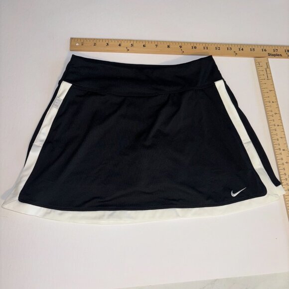 New Nike Dri-FIT Skort NWT XS Black Athletic Tennis Running Pickleball Skirt - Picture 7 of 7